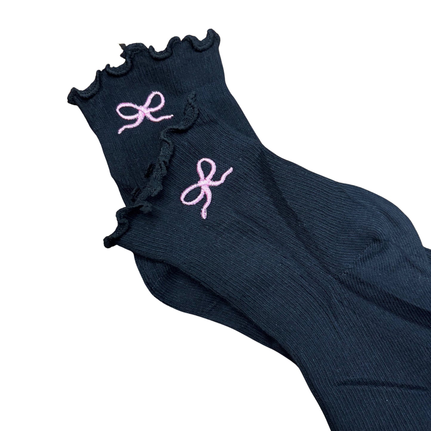 Bow ankle socks