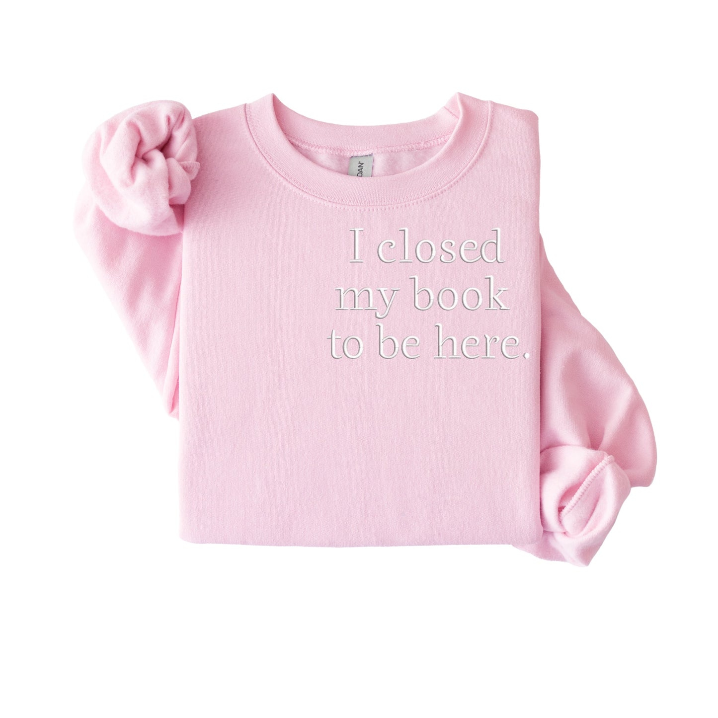 i closed my book to be here