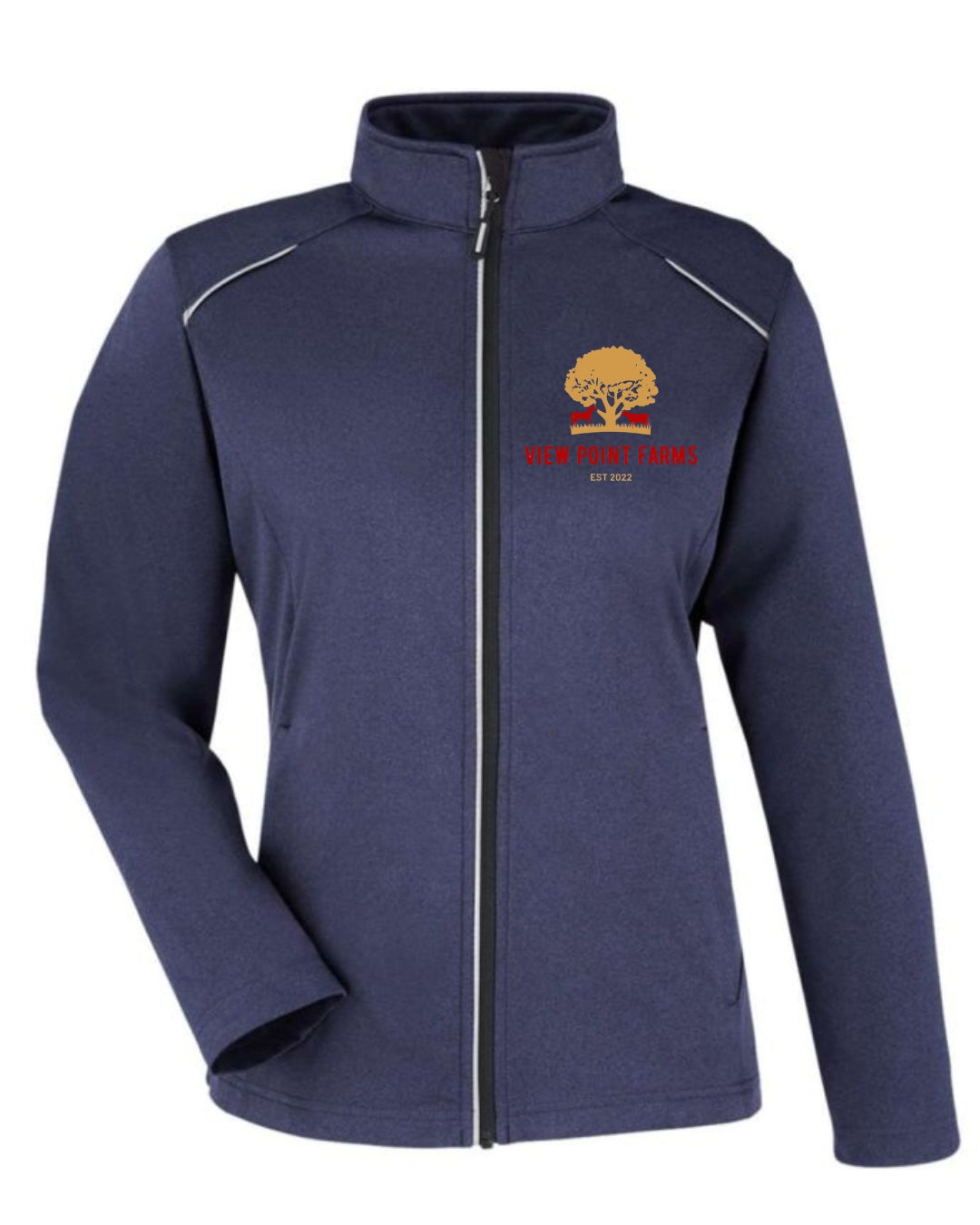 VPF three-layer knit tech-shell jacket