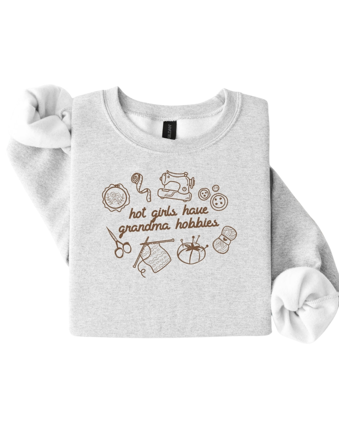 Hot girls have grandma hobbies crew