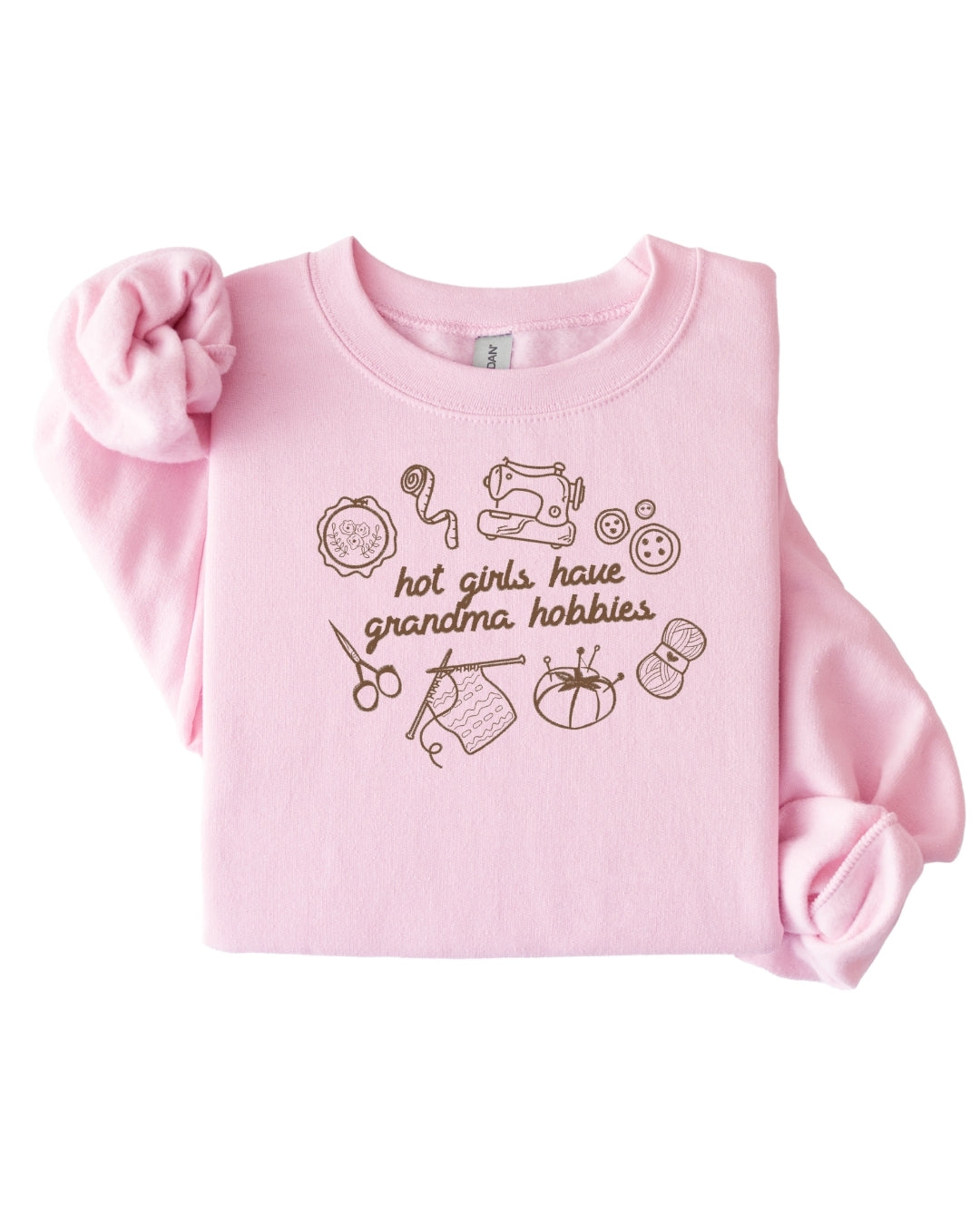 Hot girls have grandma hobbies crew