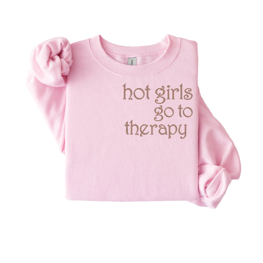Hot girls go to therapy