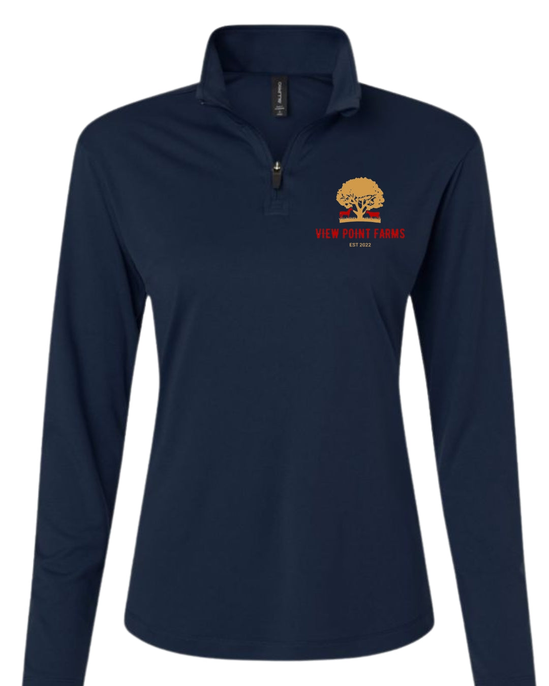 VPF performance quarter-zip