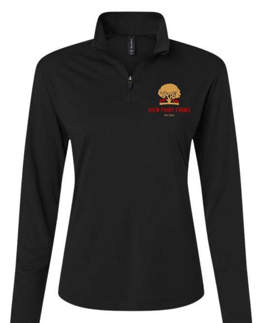 VPF performance quarter-zip