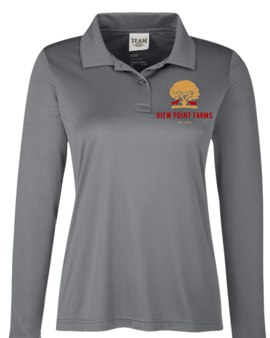 VPF  long-sleeve performance polo