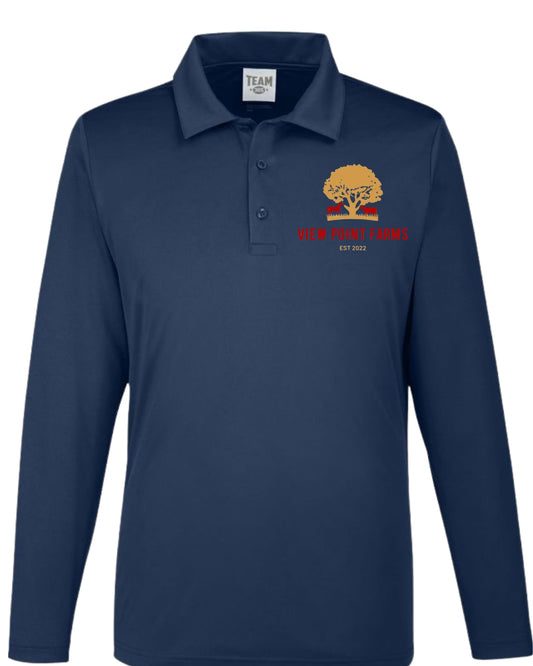 VPF mens long-sleeve polo