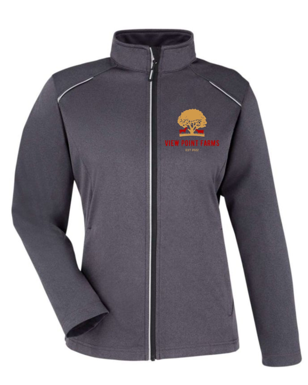 VPF three-layer knit tech-shell jacket