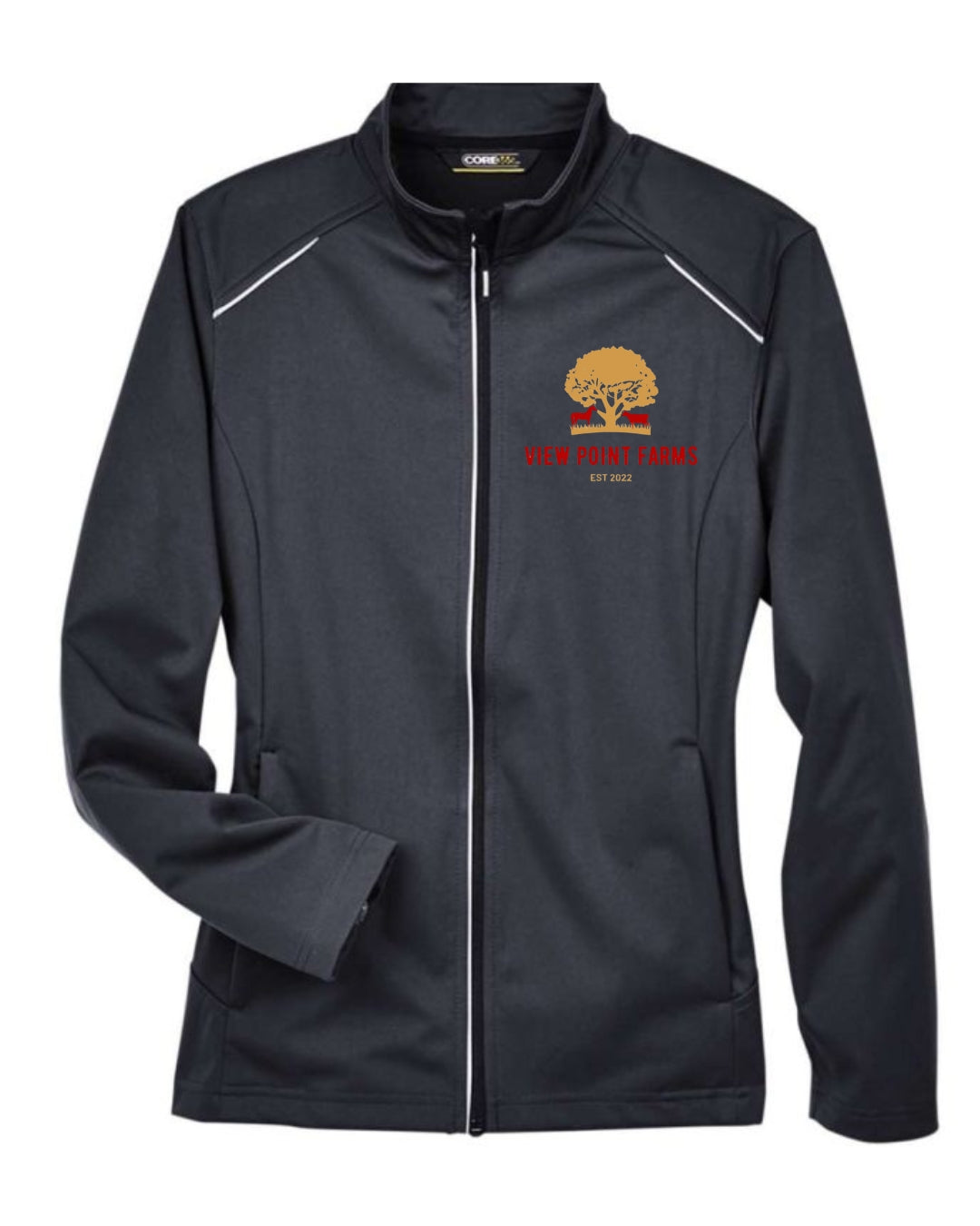 VPF three-layer knit tech-shell jacket