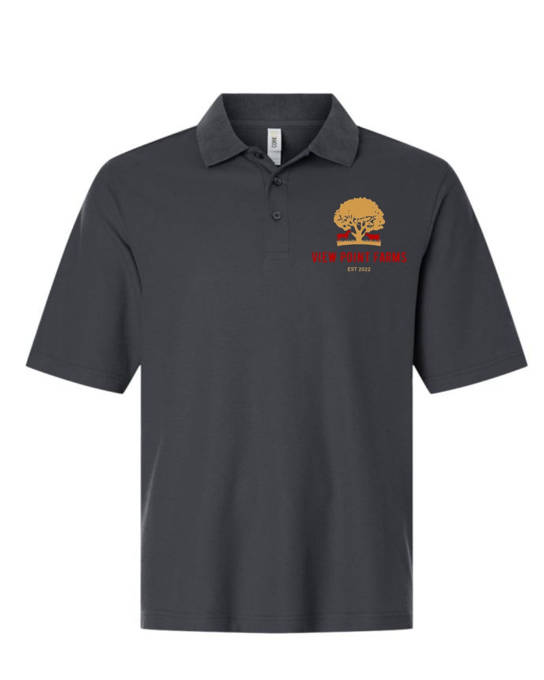 VPF mens performance polo