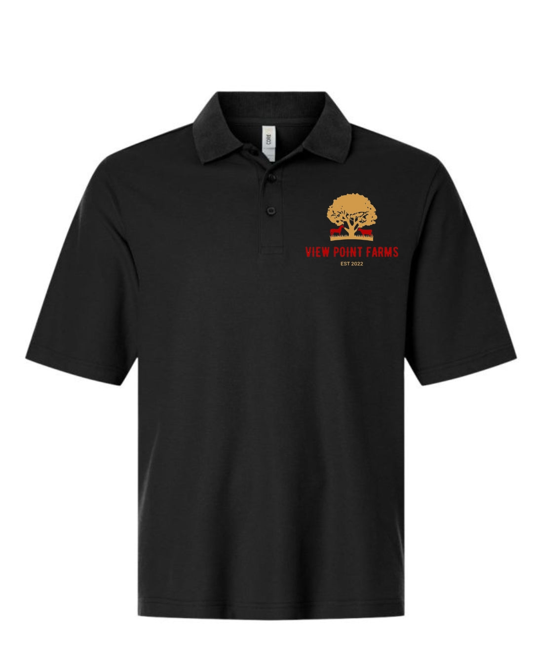 VPF mens performance polo