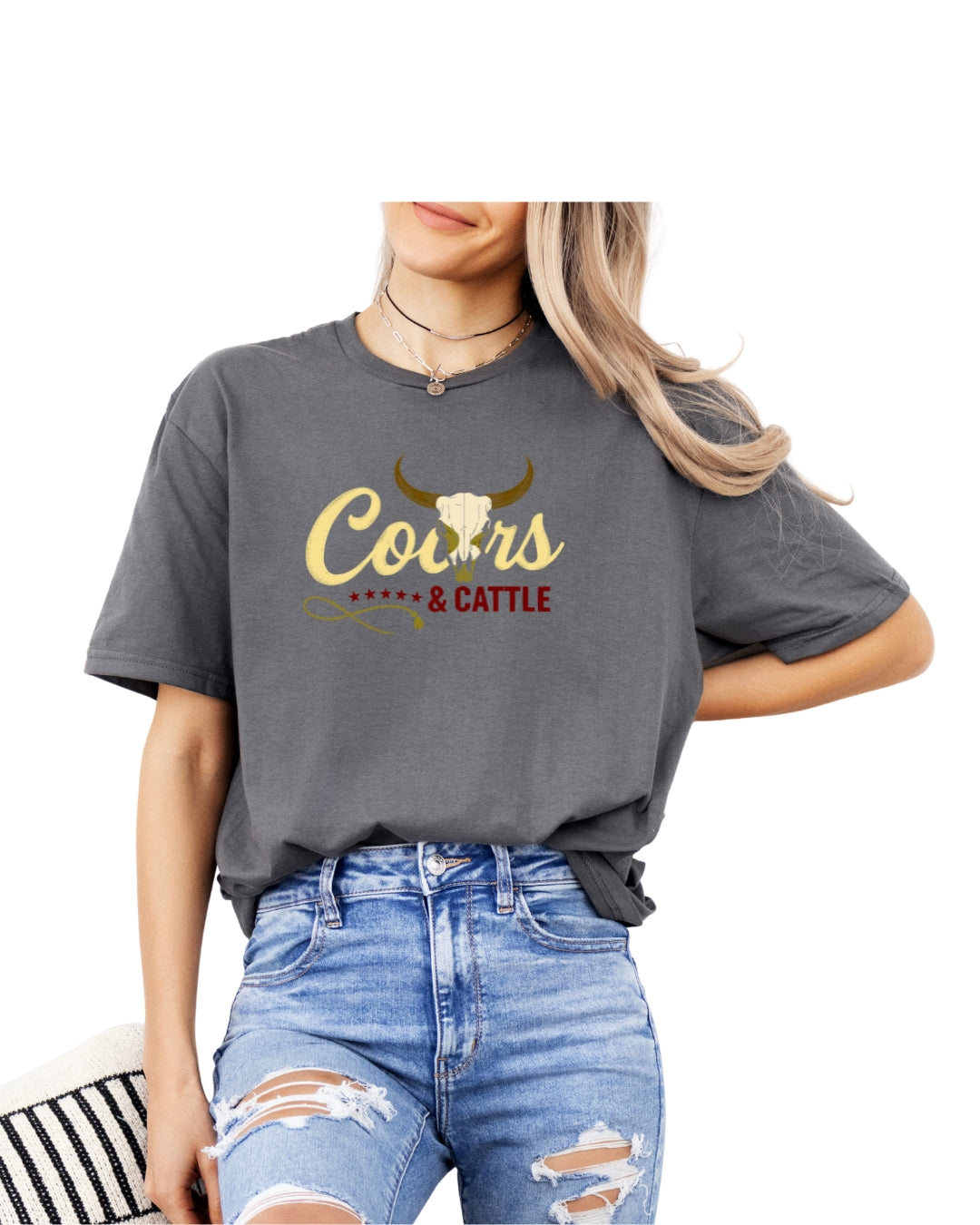 coors & cattle t-shirt