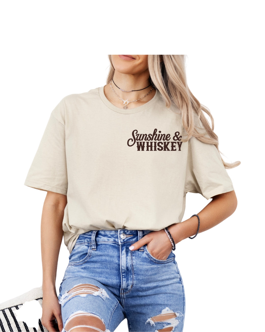 sunshine & whiskey t-shirt