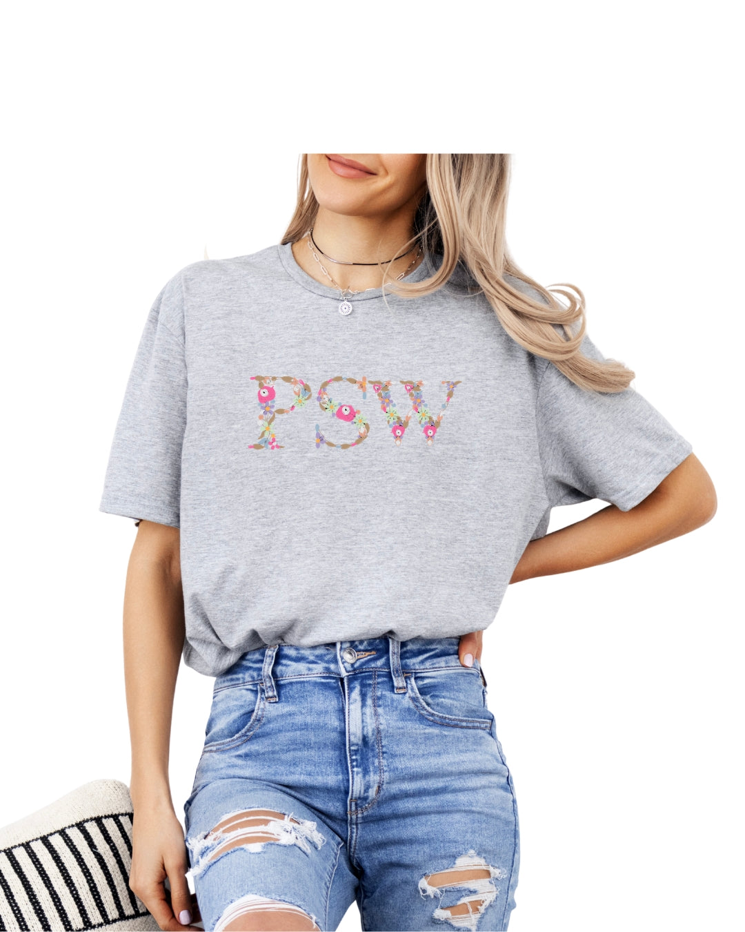floral PSW t-shirt