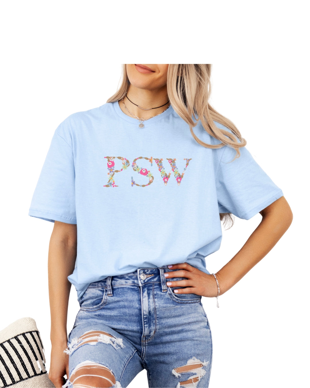 floral PSW t-shirt