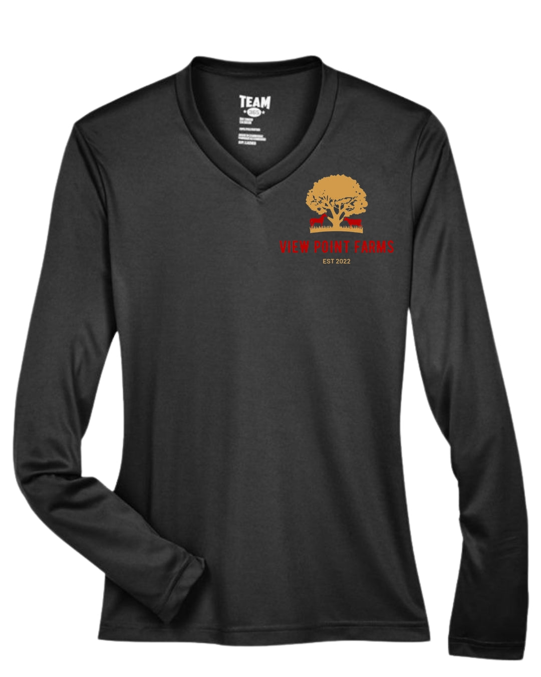 VPF long sleeve Performance V-neck