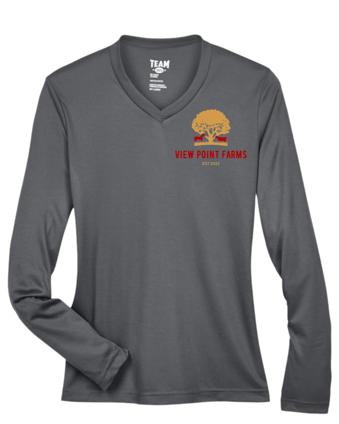 VPF long sleeve Performance V-neck