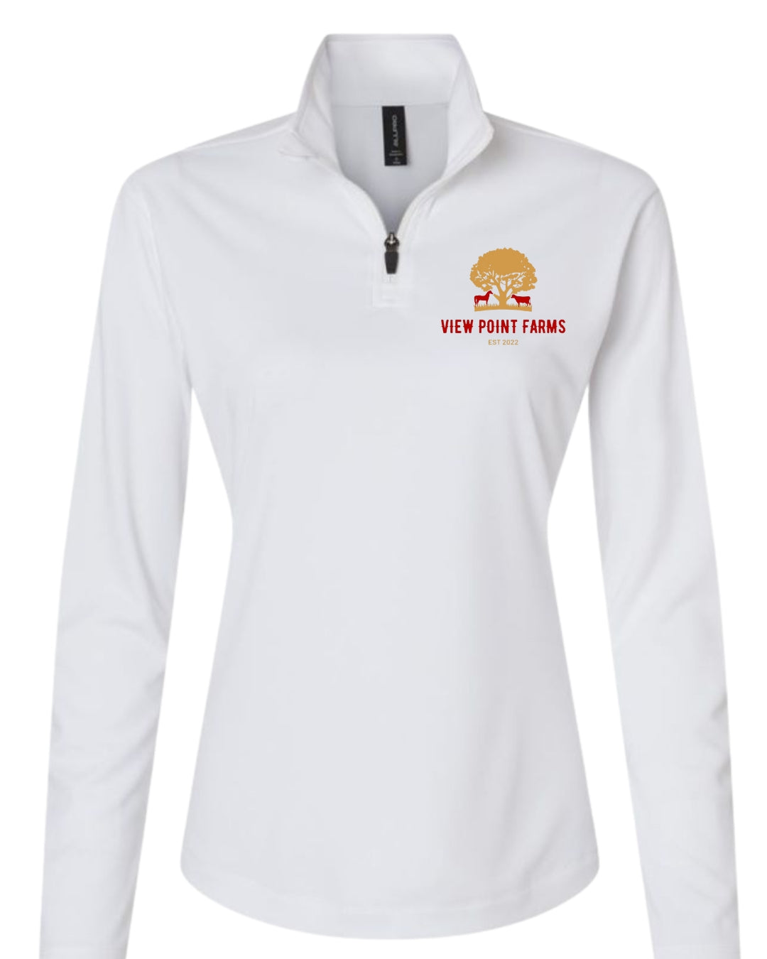 VPF performance quarter-zip
