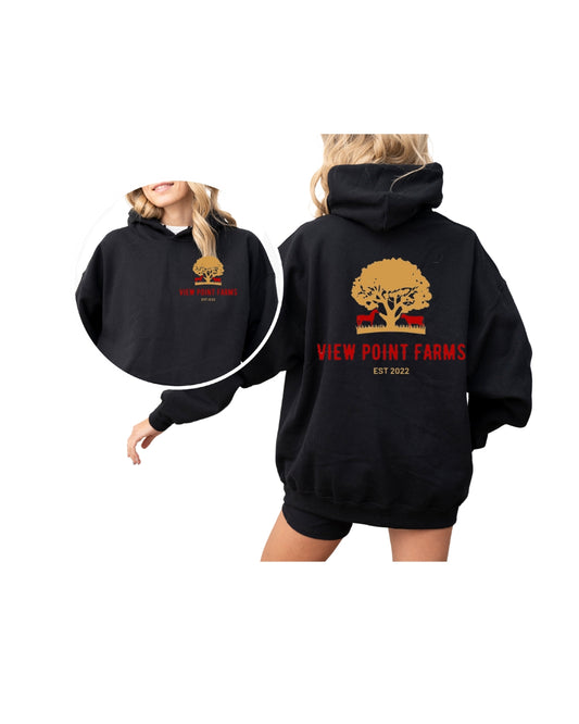 VPF hoodie front and back