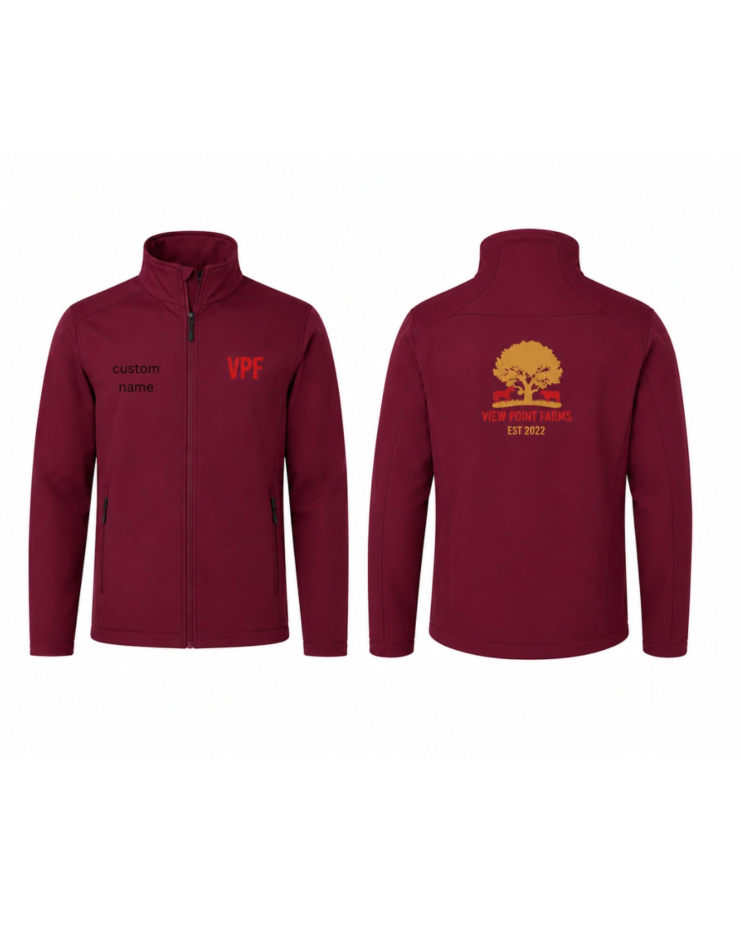 VPF soft shell jackets